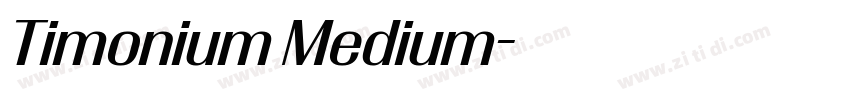 Timonium Medium字体转换 Timonium Medium字体转换